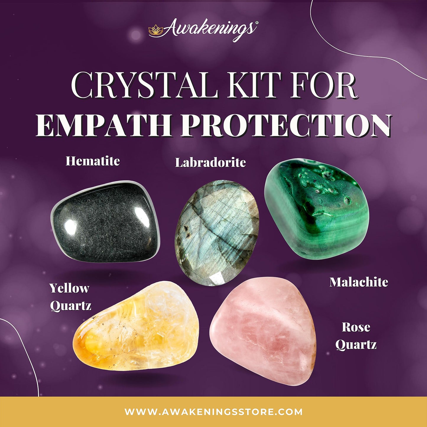 Empath Protection Crystal Kit