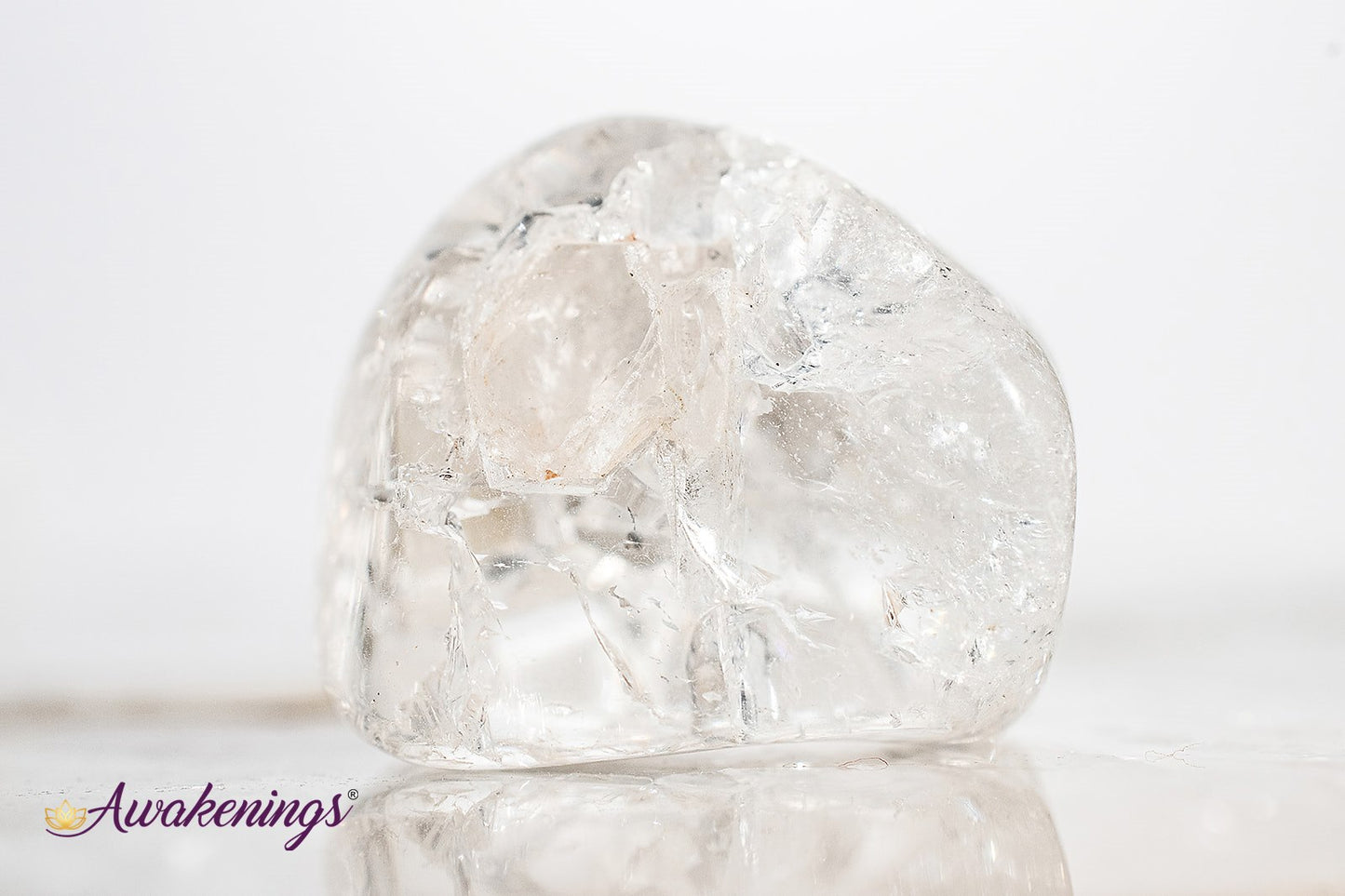 Crackled Clear Quartz - Tumbled