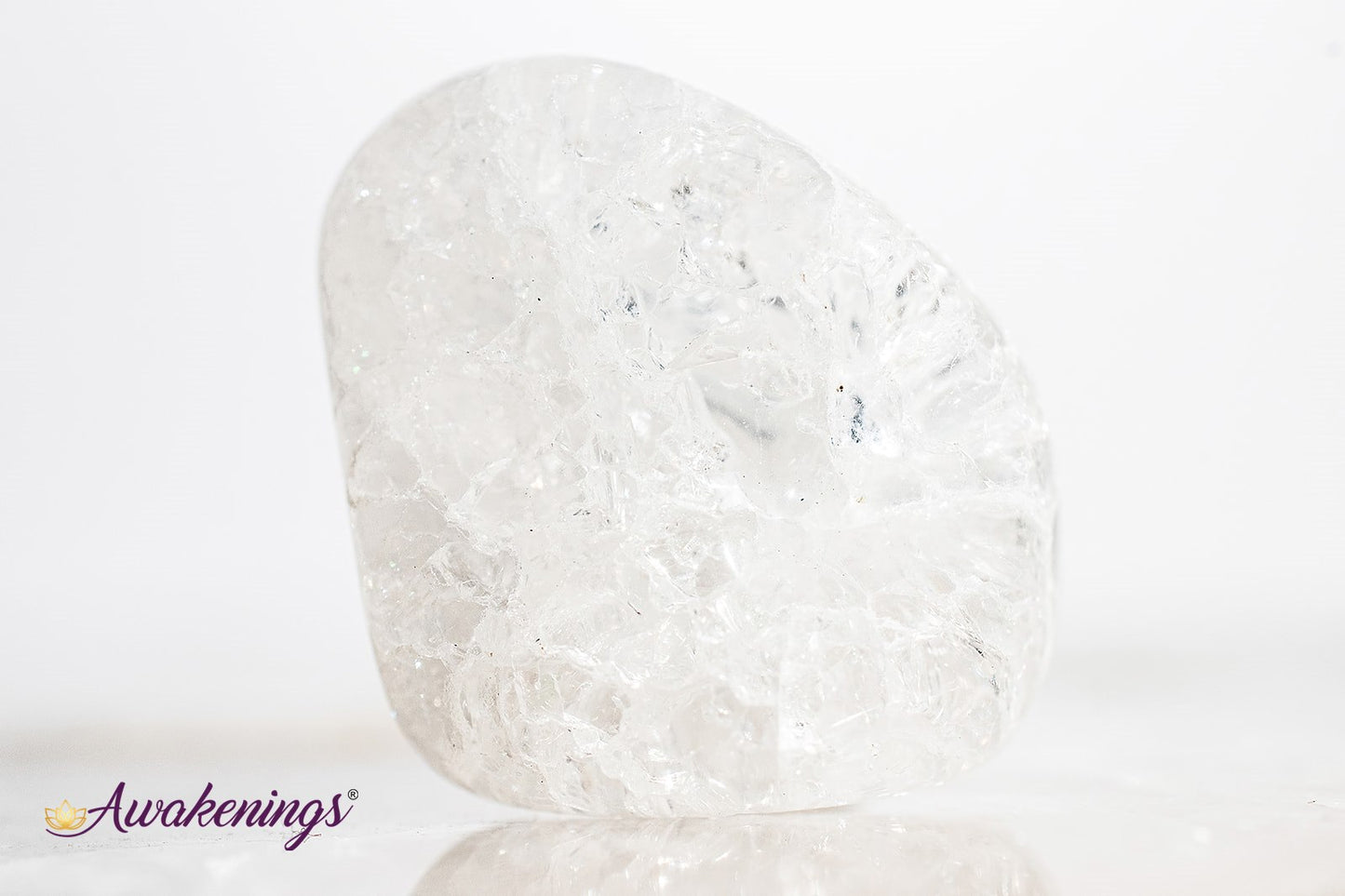 Crackled Clear Quartz - Tumbled