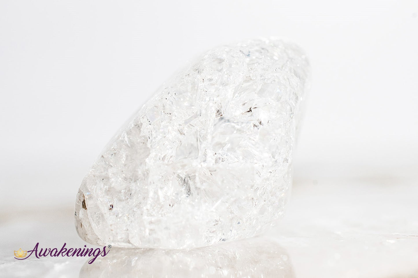 Crackled Clear Quartz - Tumbled