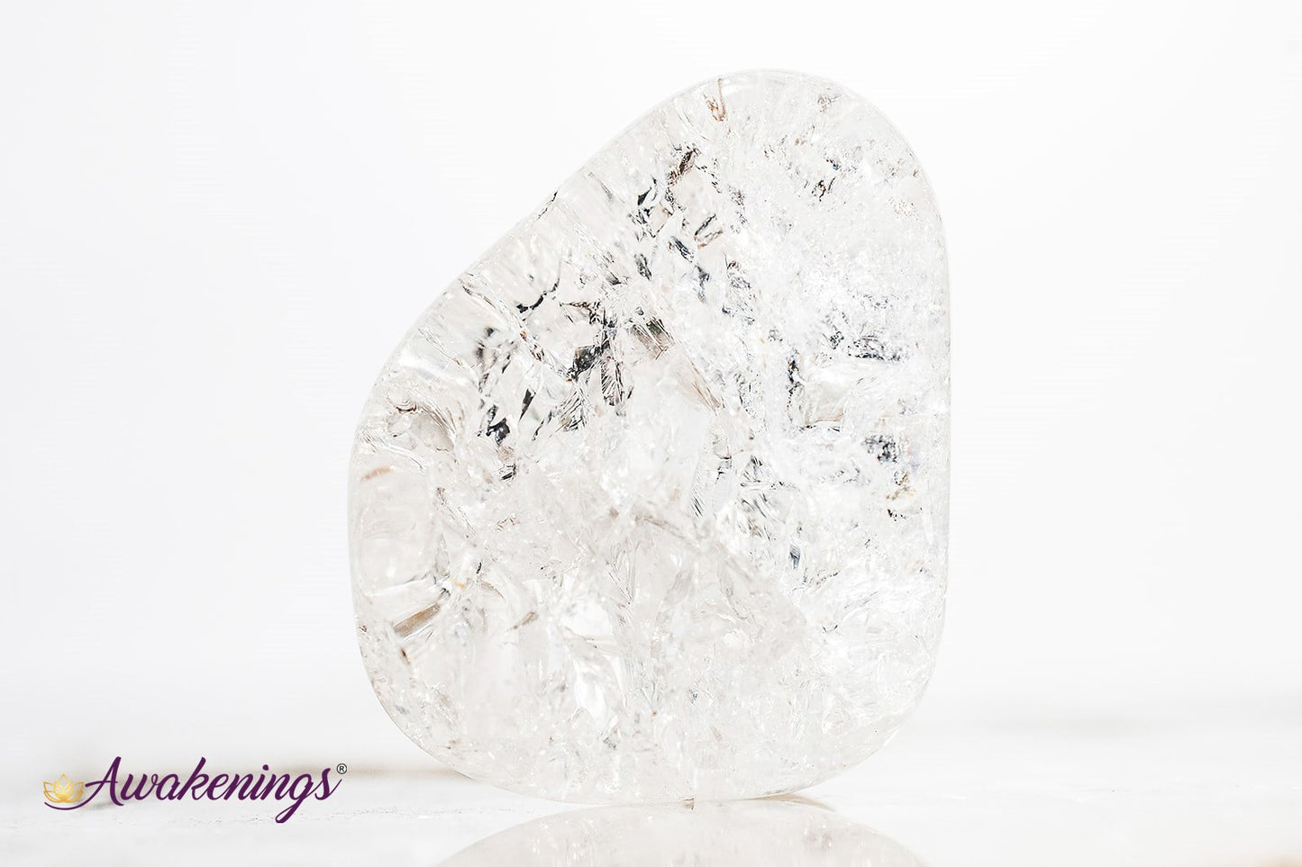 Crackled Clear Quartz - Tumbled