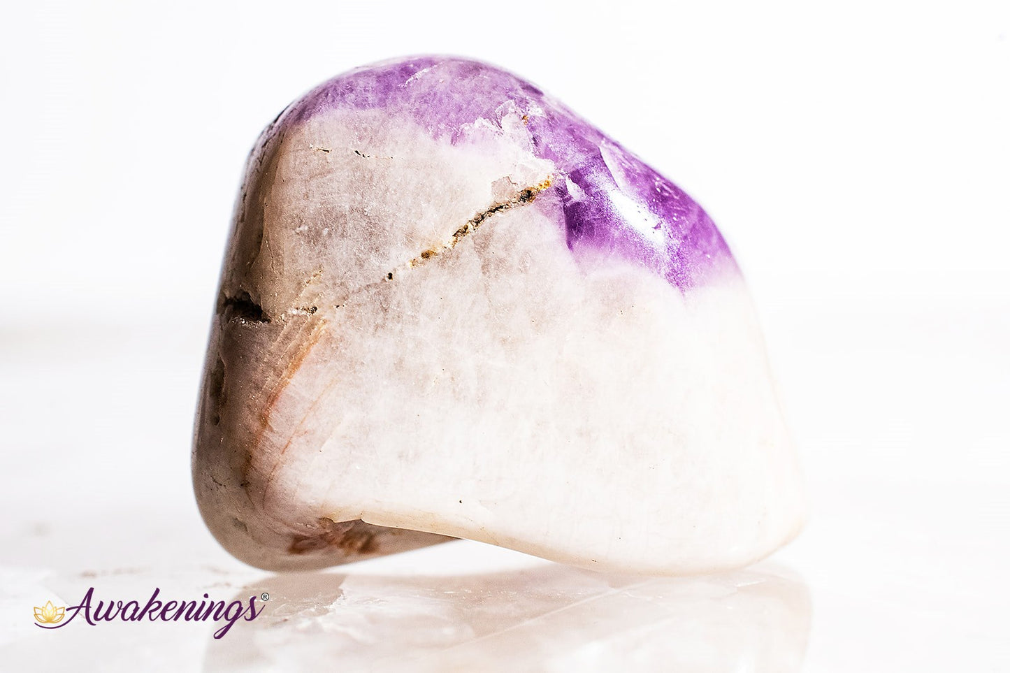 Chevron Amethyst - Tumbled