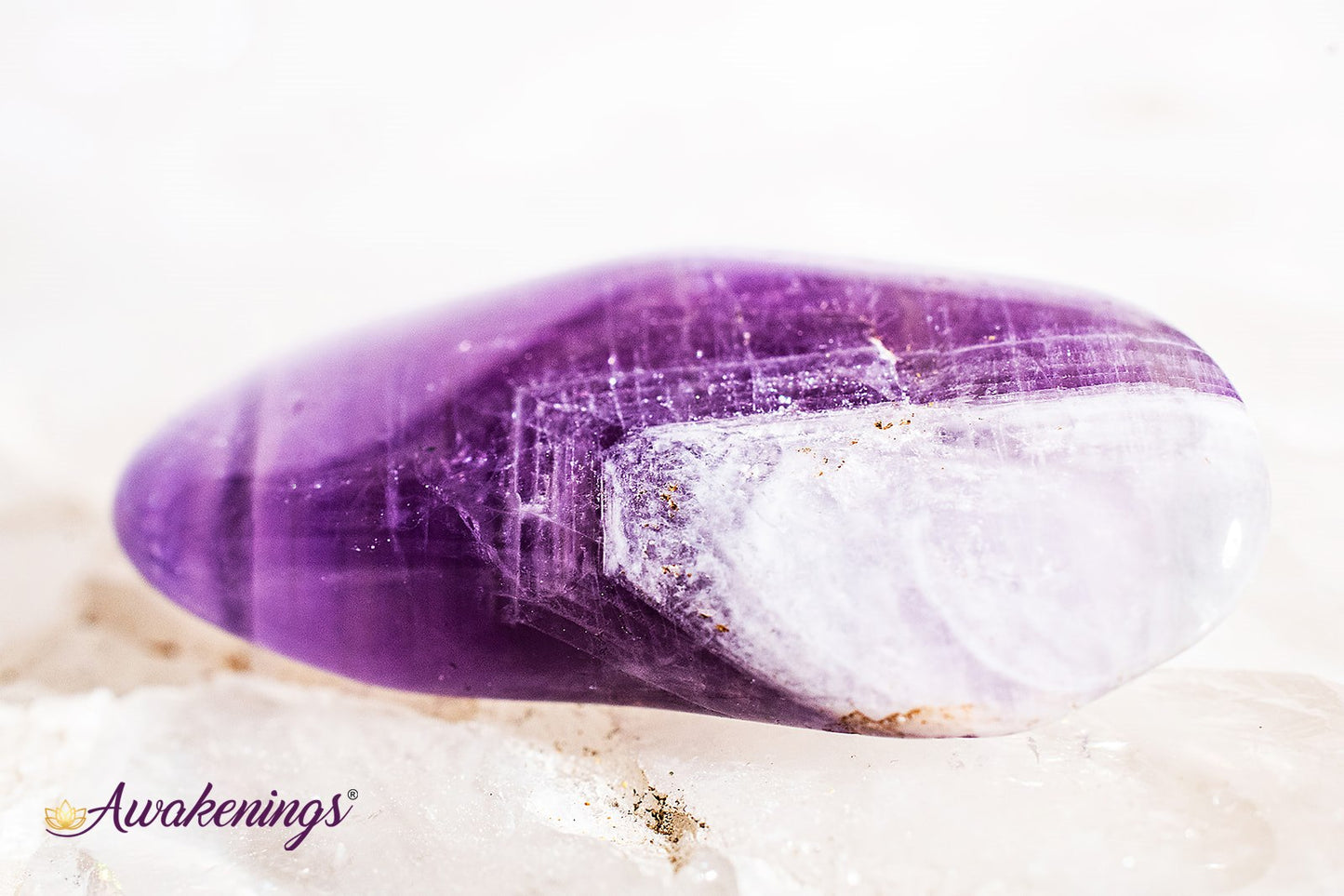 Chevron Amethyst - Tumbled