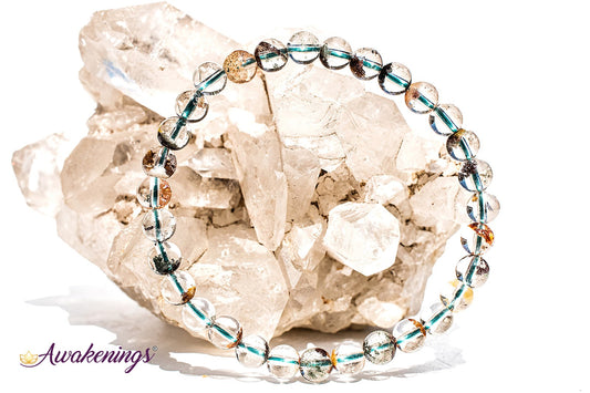 Phantom Quartz Bracelet-5-8mm