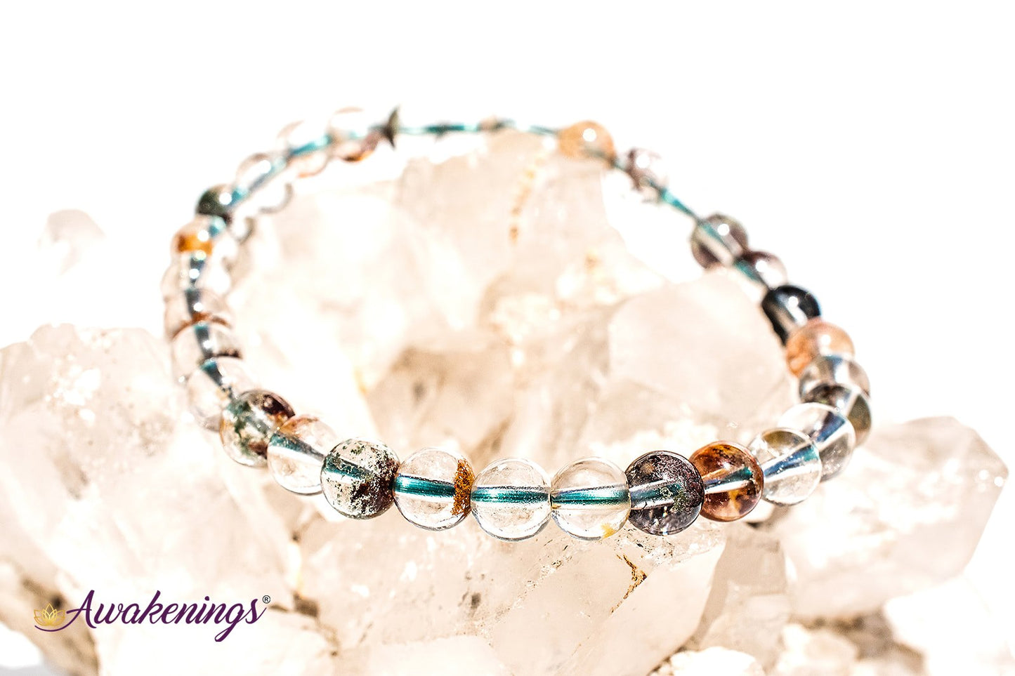 Phantom Quartz Bracelet-5-8mm