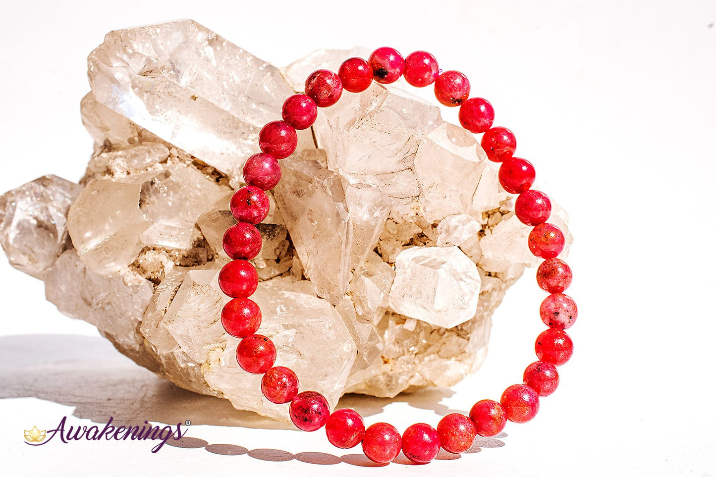 AAA Grade Rhodonite Bracelet - 6mm