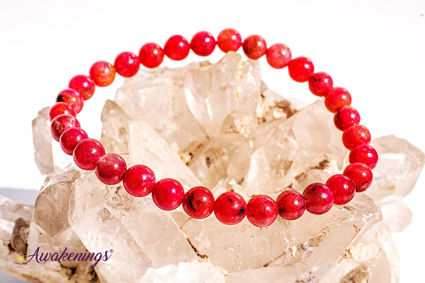 AAA Grade Rhodonite Bracelet - 6mm