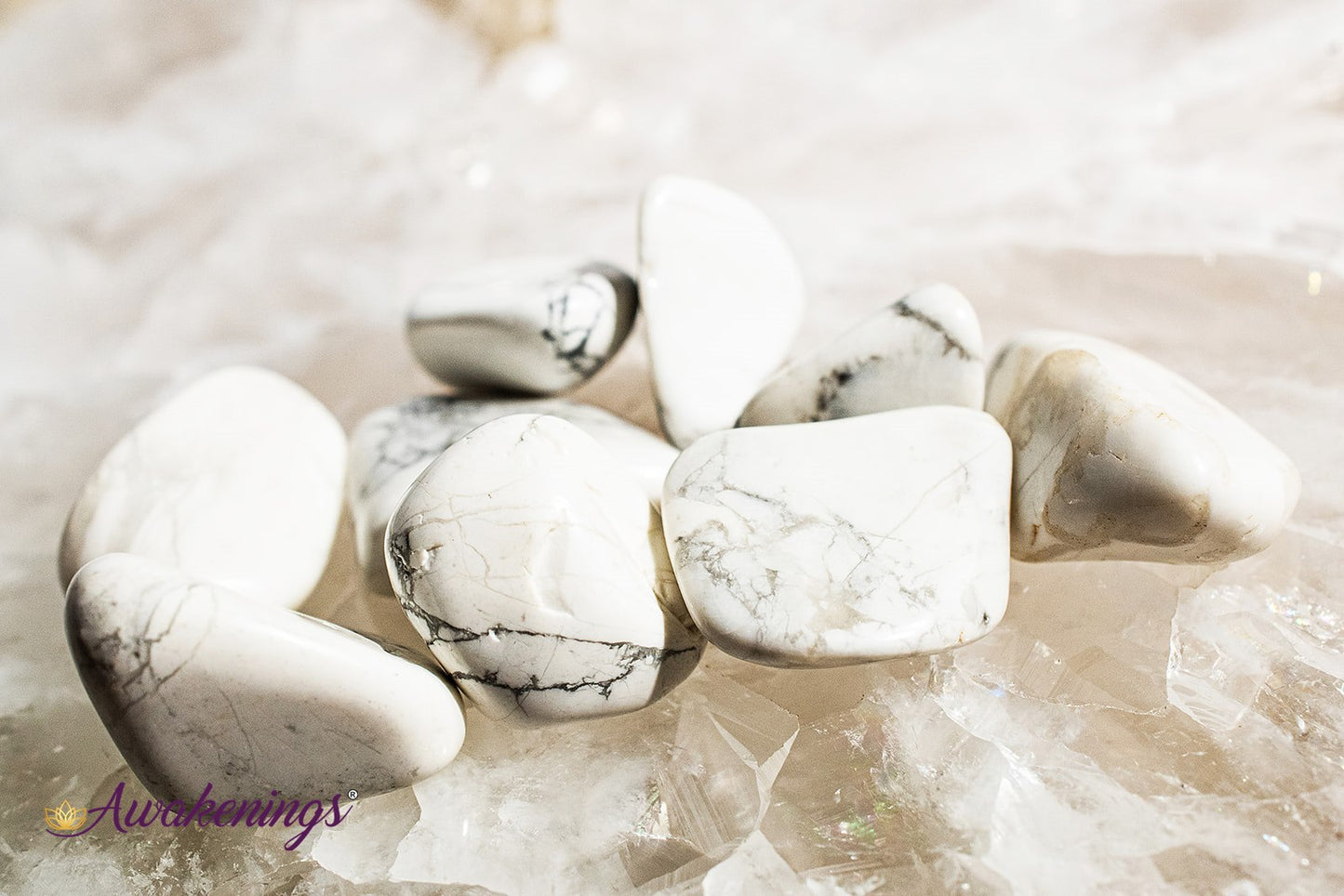 White Howlite - Tumbled