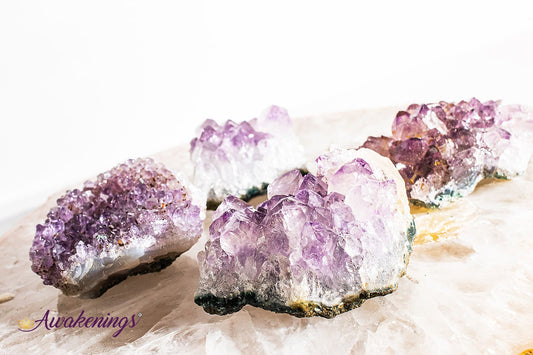 Amethyst Druzy Medium- Rough Raw Natural