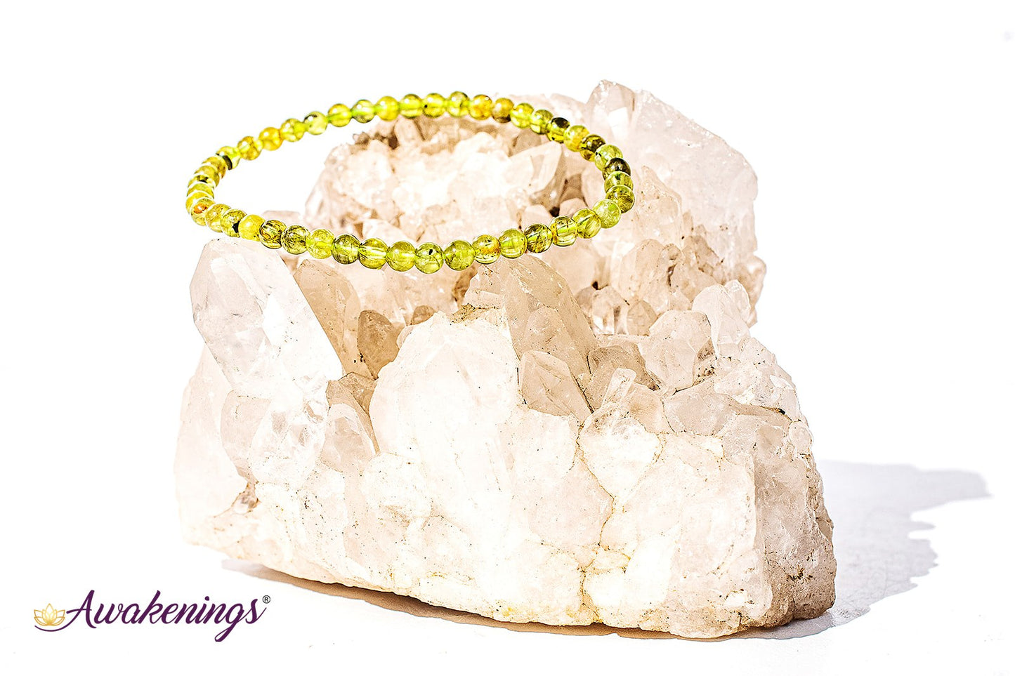 Peridot Bracelet-4mm