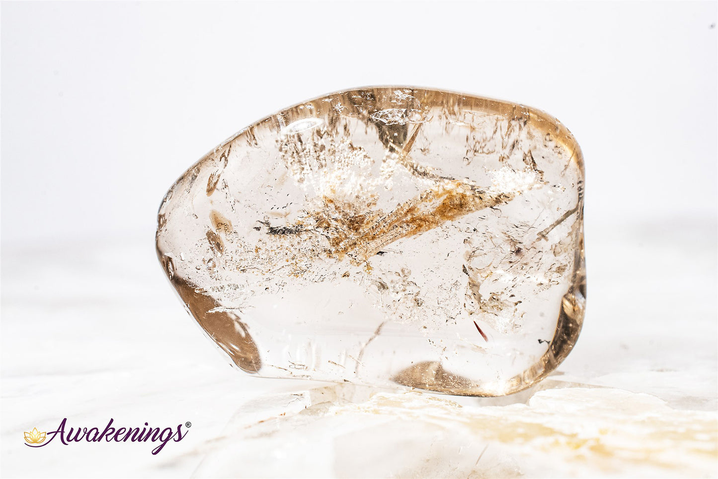 Lodolite/Ghost Quartz/Garden - Tumbled