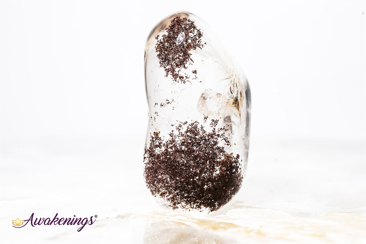 Lodolite/Ghost Quartz/Garden - Tumbled