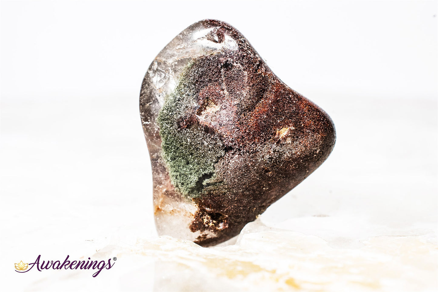 Lodolite/Ghost Quartz/Garden - Tumbled