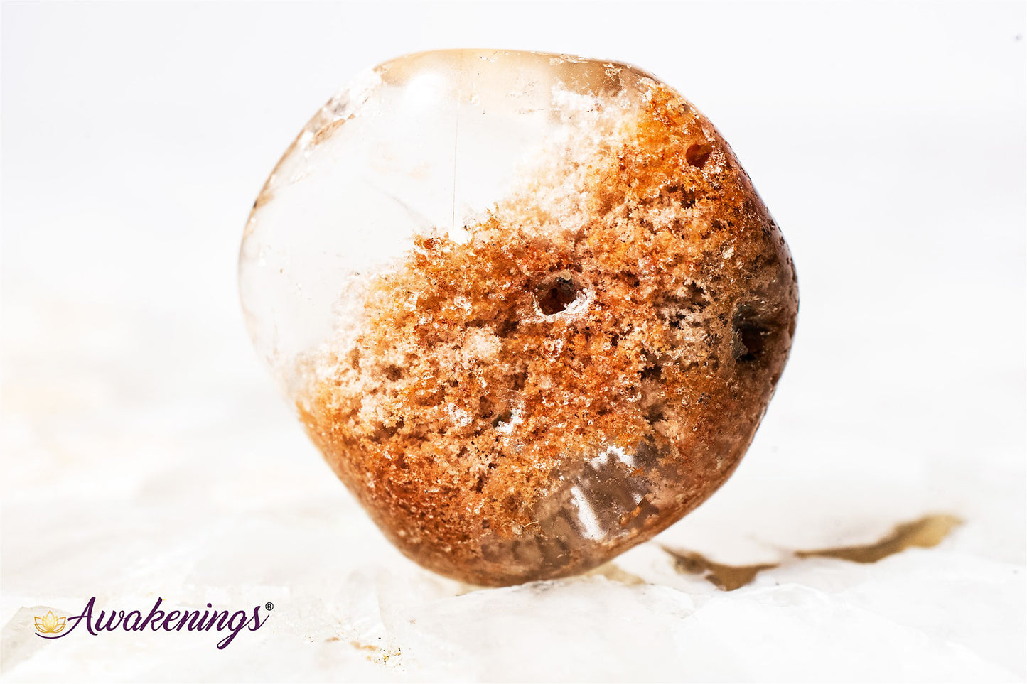 Lodolite/Ghost Quartz/Garden - Tumbled