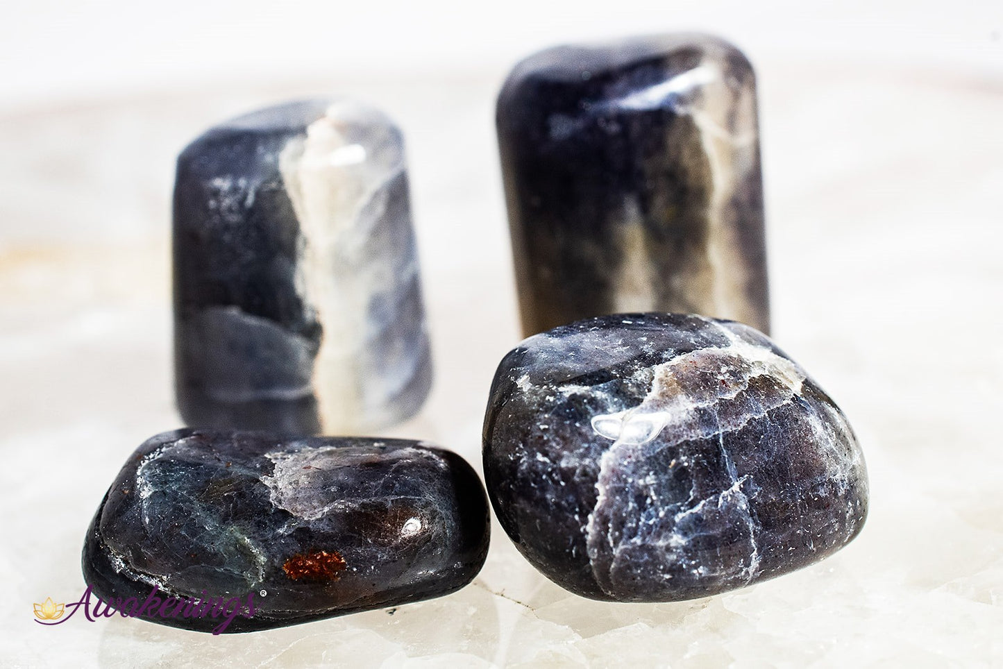 Iolite/Water Sapphire - Tumbled