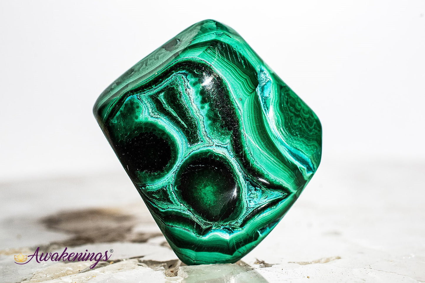 Malachite & Chrysocolla- Large Tumbled