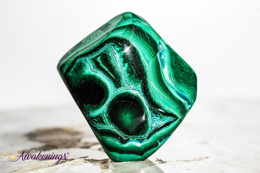 Malachite & Chrysocolla- Large Tumbled