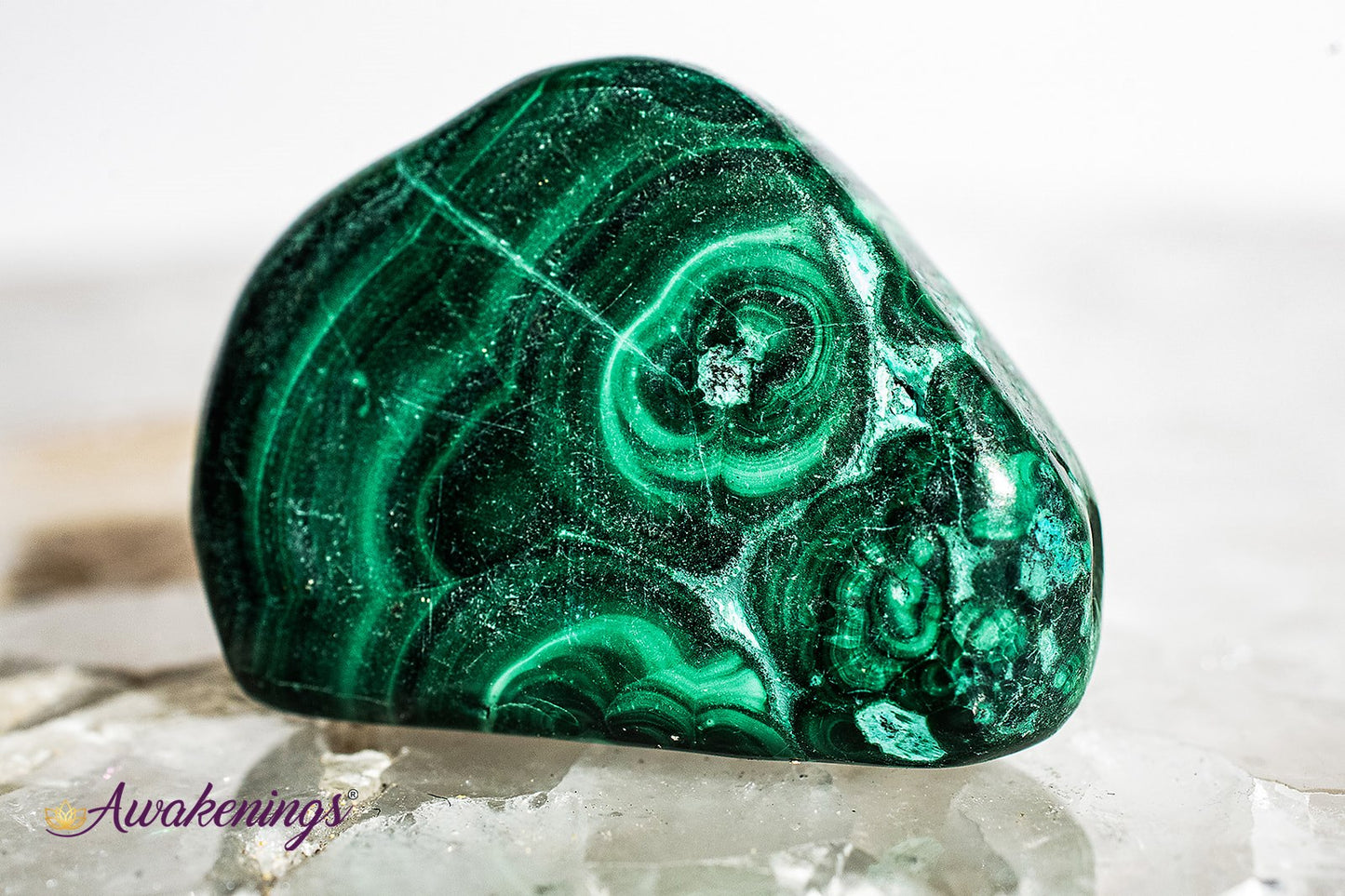 Malachite & Chrysocolla- Large Tumbled