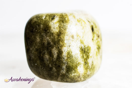 Green Garnet/Grossularite - Tumbled Large