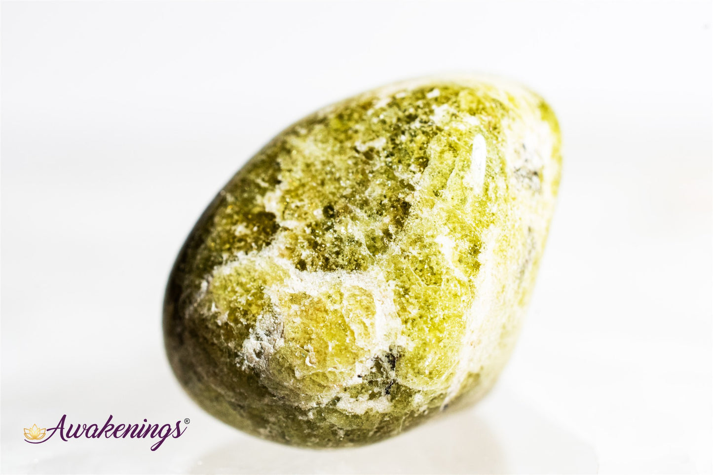 Green Garnet/Grossularite - Tumbled Large