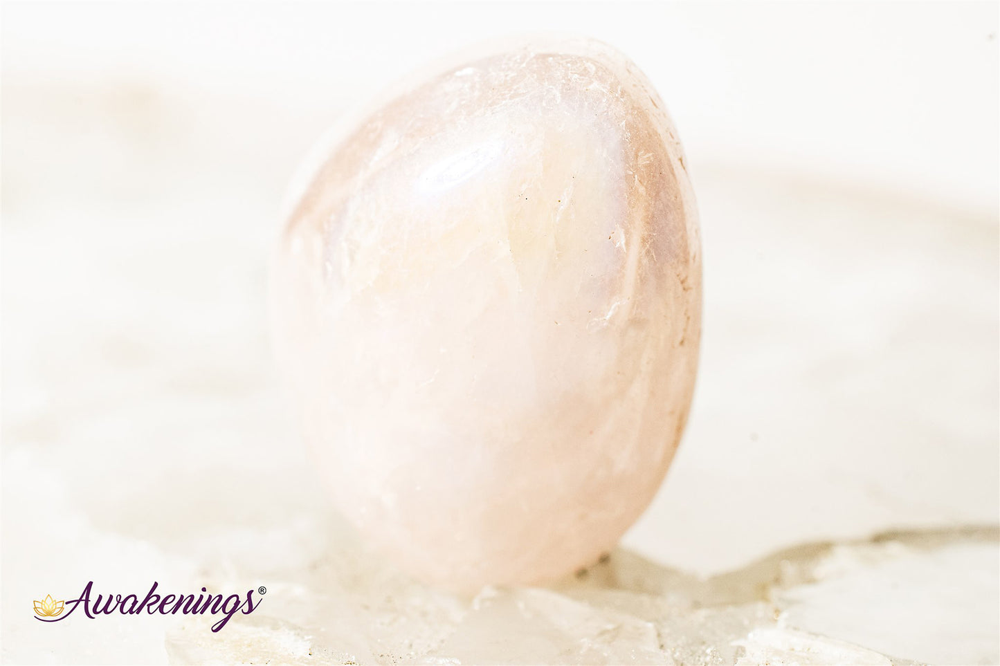 Aura Rose Quartz - Tumbled