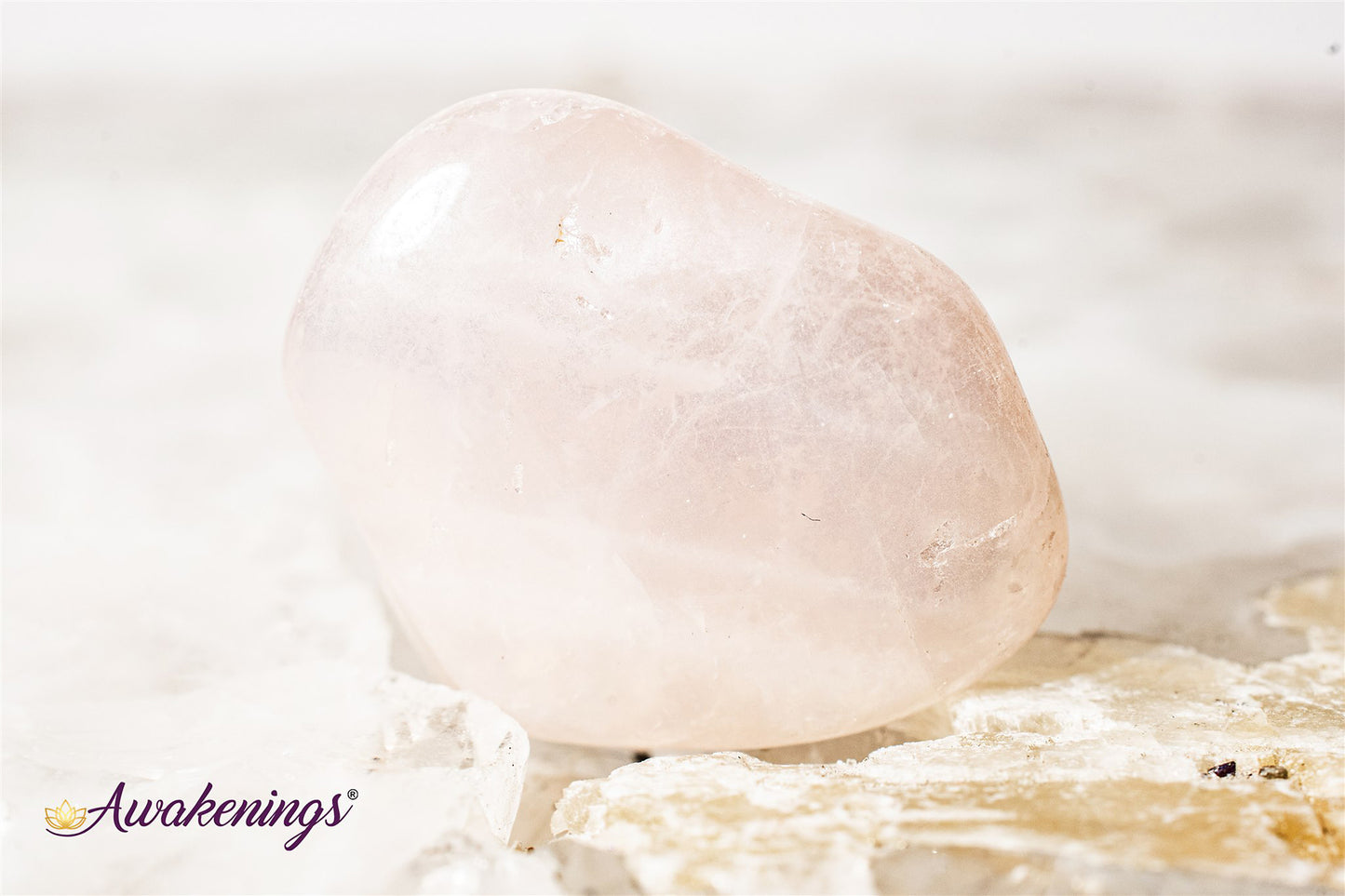 Aura Rose Quartz - Tumbled