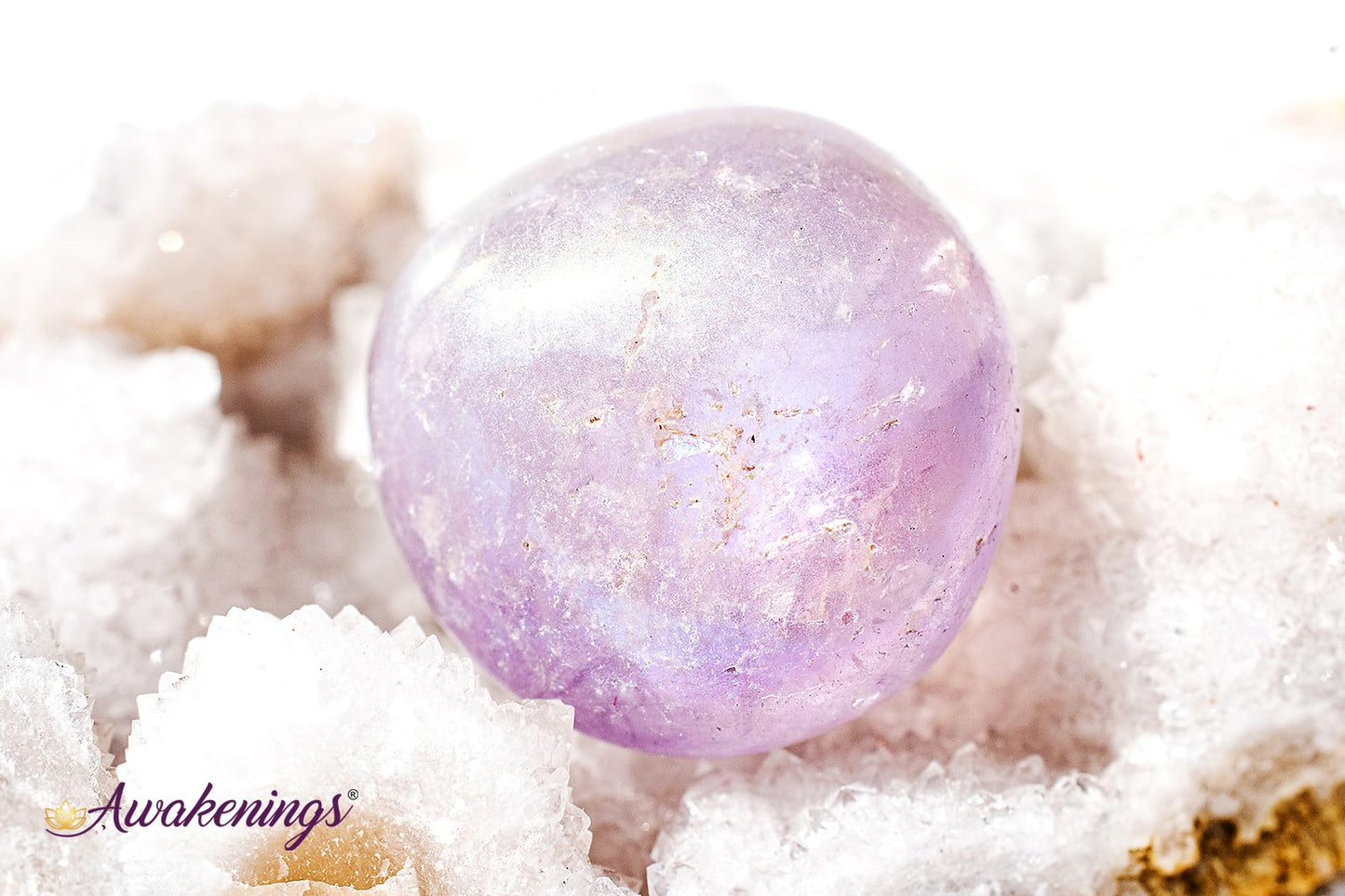 Aura Amethyst- Tumbled
