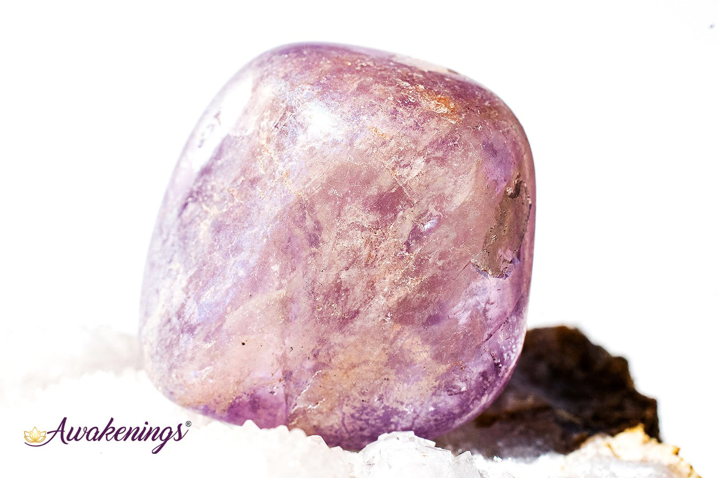 Aura Amethyst- Tumbled