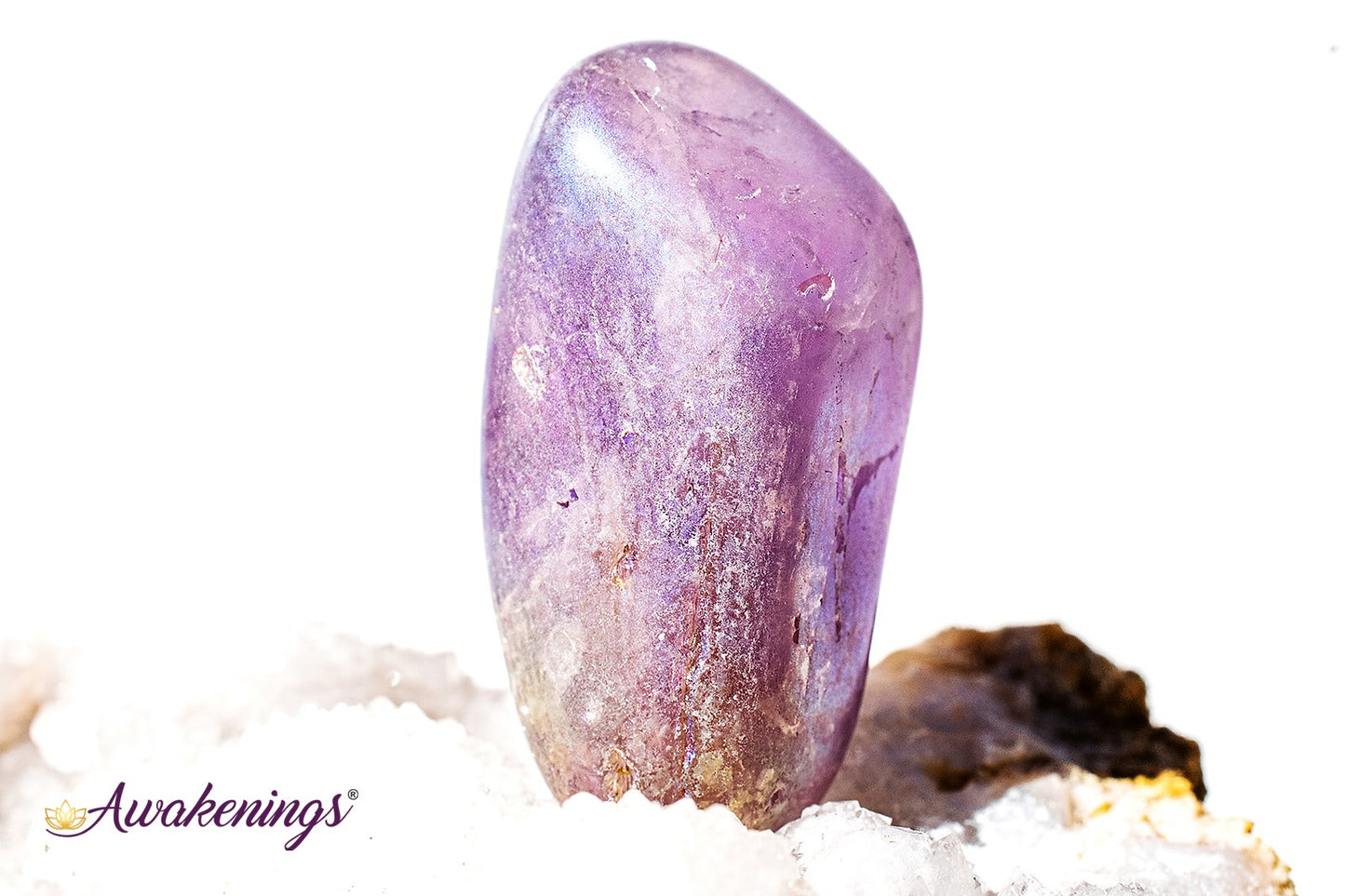 Aura Amethyst- Tumbled