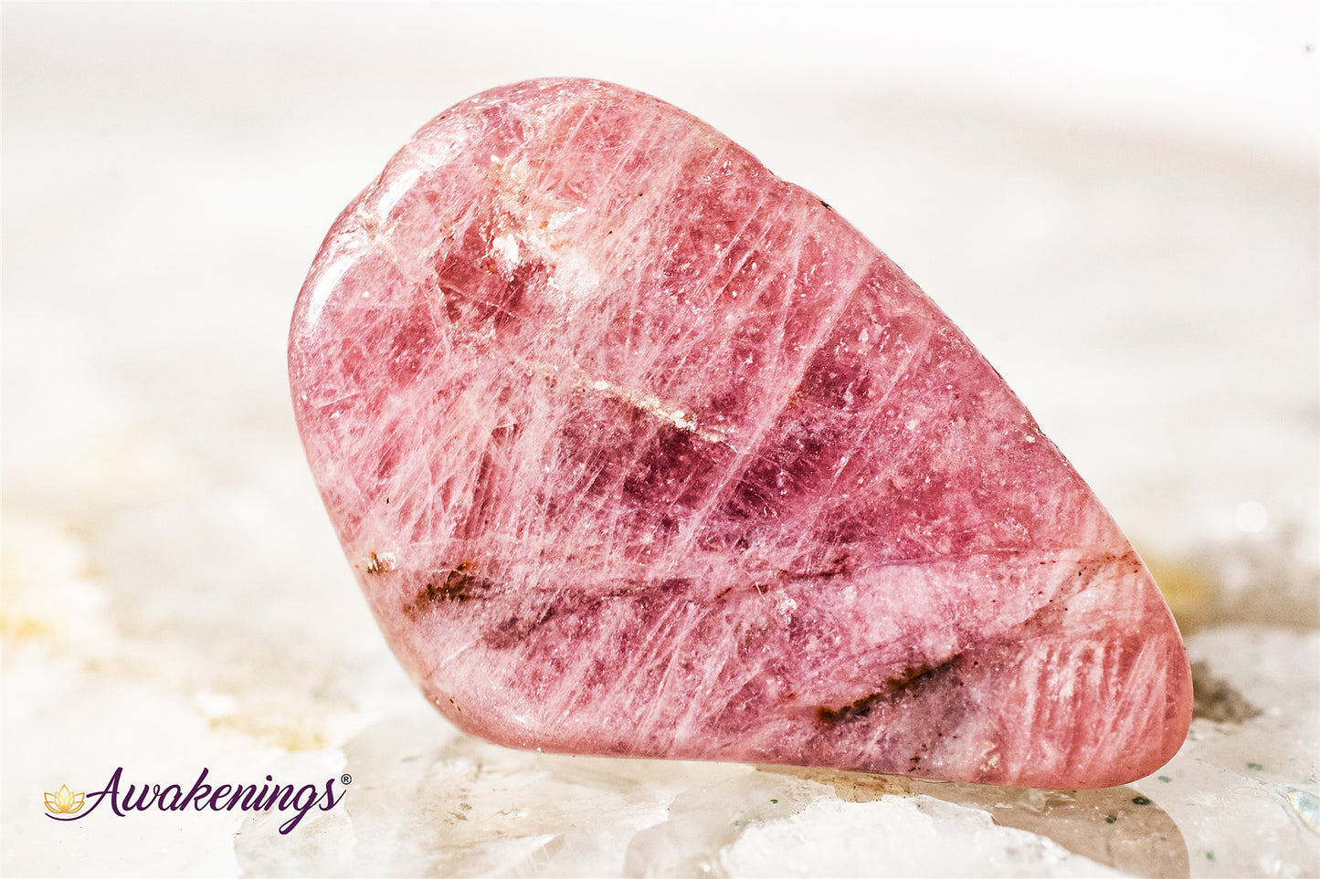 Purple Rose Quartz -  Tumbled