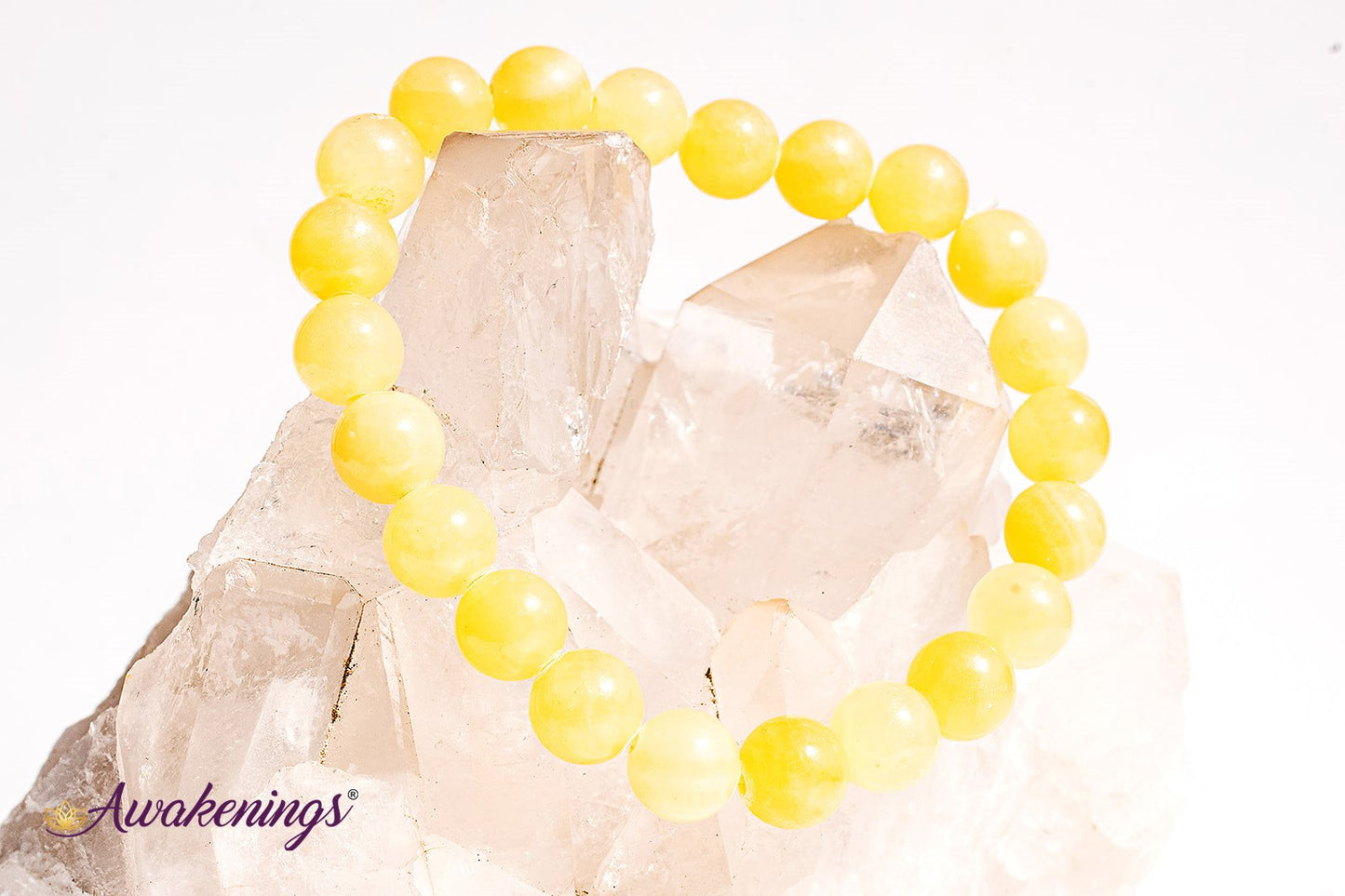 Yellow Calcite Bracelet - 10mm