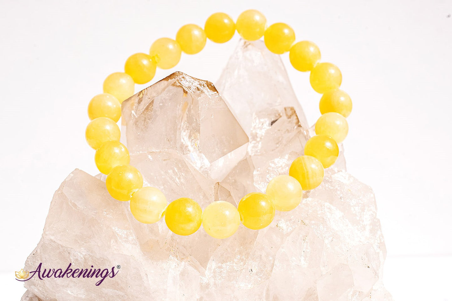 Yellow Calcite Bracelet - 10mm