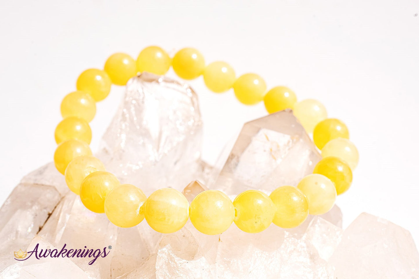 Yellow Calcite Bracelet - 10mm