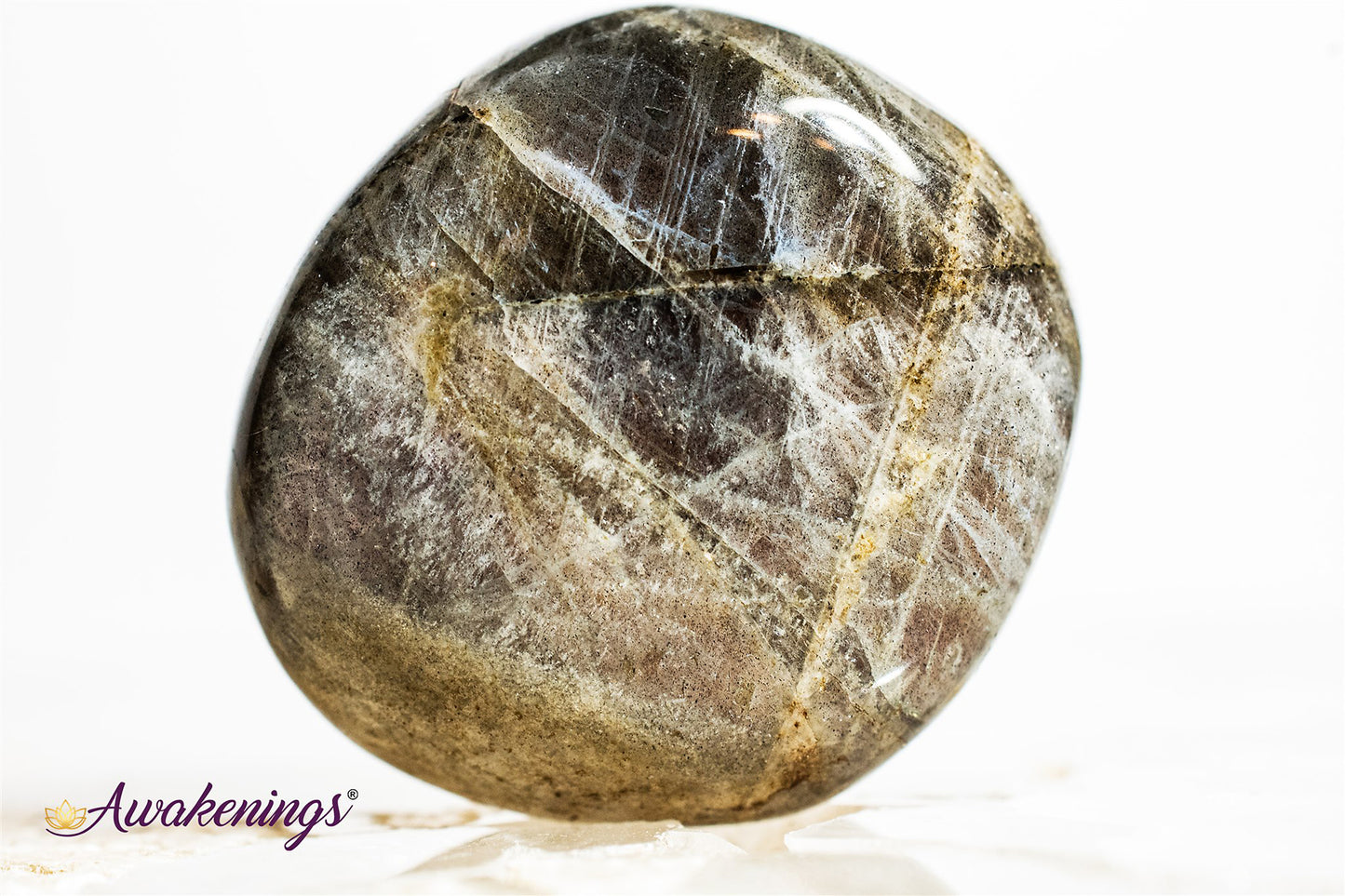 Purple Labradorite Palm/Pillow Stone-Small ( 2")