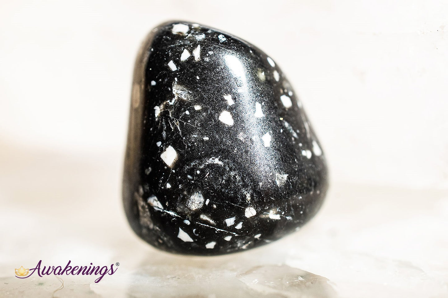 Black Flint/Chert- Tumbled