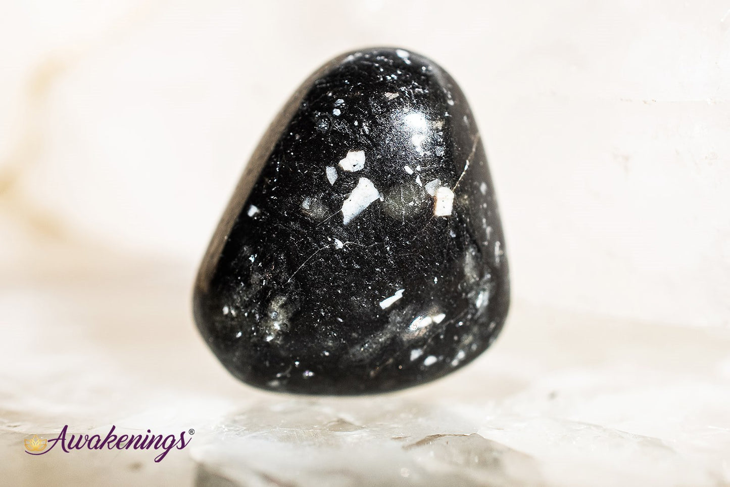 Black Flint/Chert- Tumbled