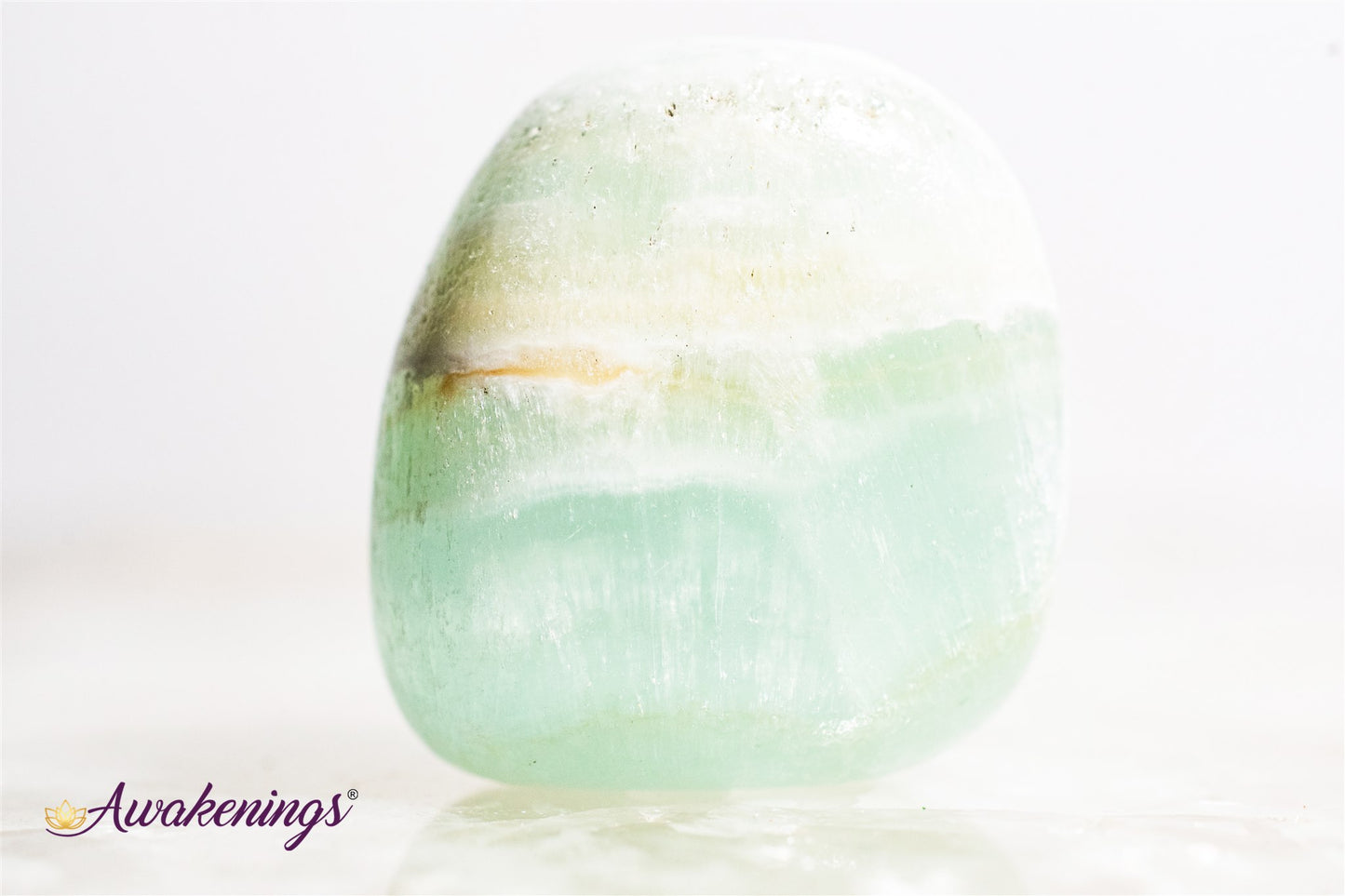 Green Calcite - Tumbled