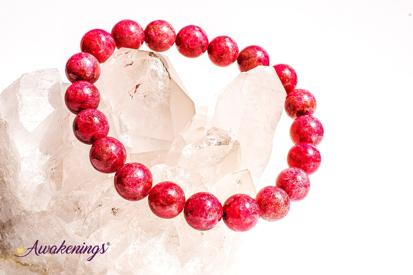 AAA Grade Rhodonite Bracelet - 10-12mm