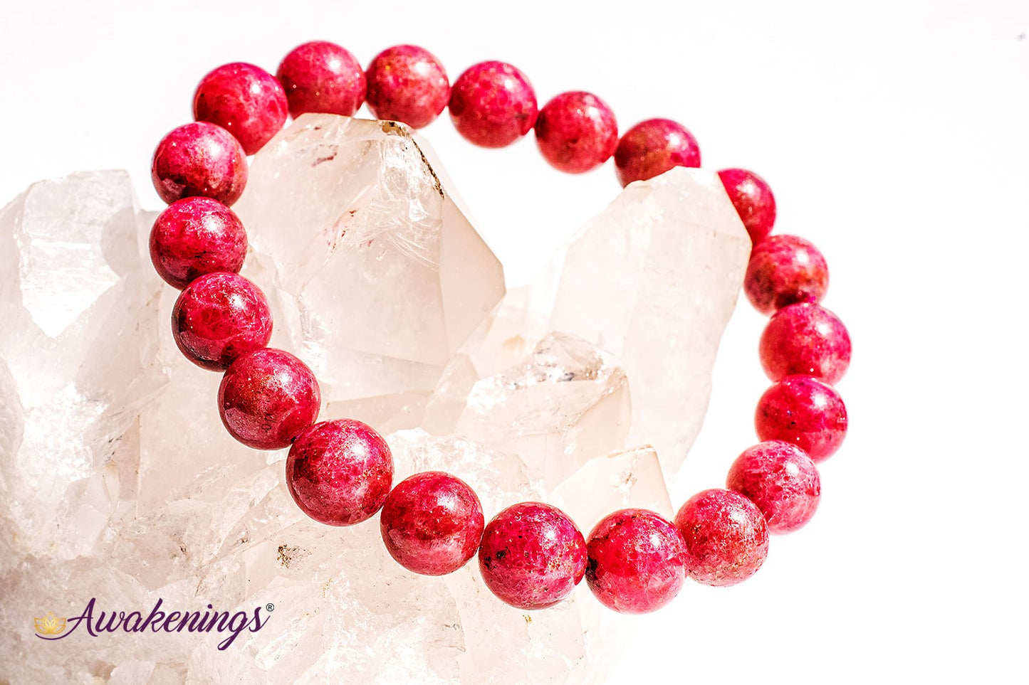 AAA Grade Rhodonite Bracelet - 10-12mm