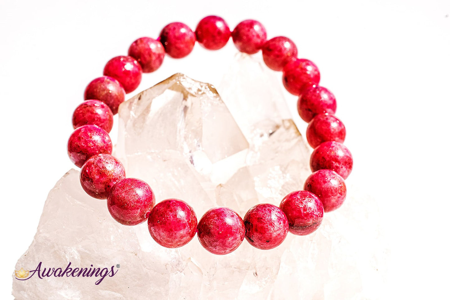 AAA Grade Rhodonite Bracelet - 10-12mm