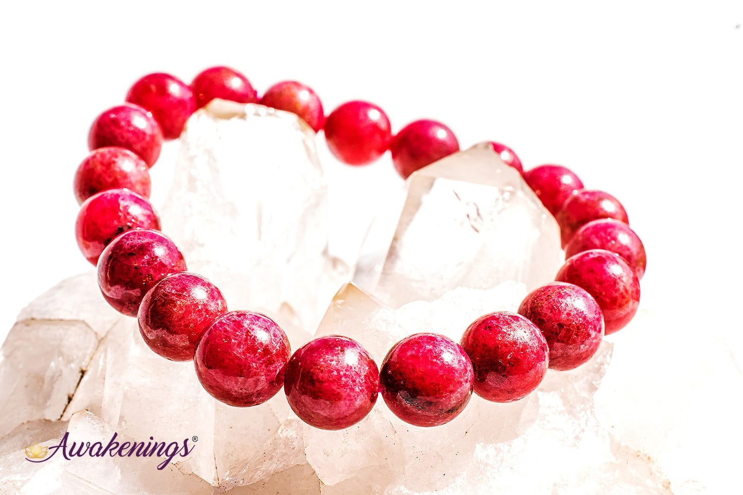 AAA Grade Rhodonite Bracelet - 10-12mm