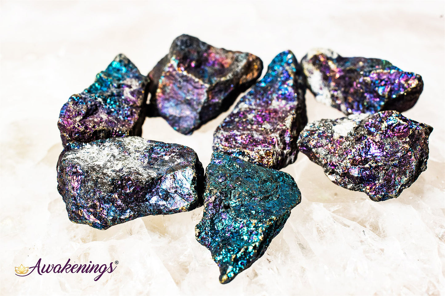 Peacock Ore/Chalcopyrite Small-Rough Raw Natural