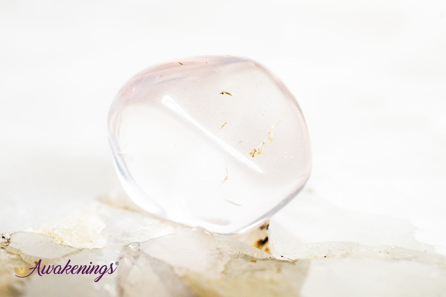 Pink Star Quartz/Pink Girasol - Tumbled