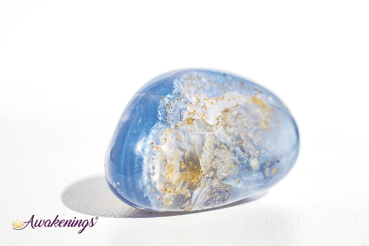 Blue Lace Agate - Tumbled