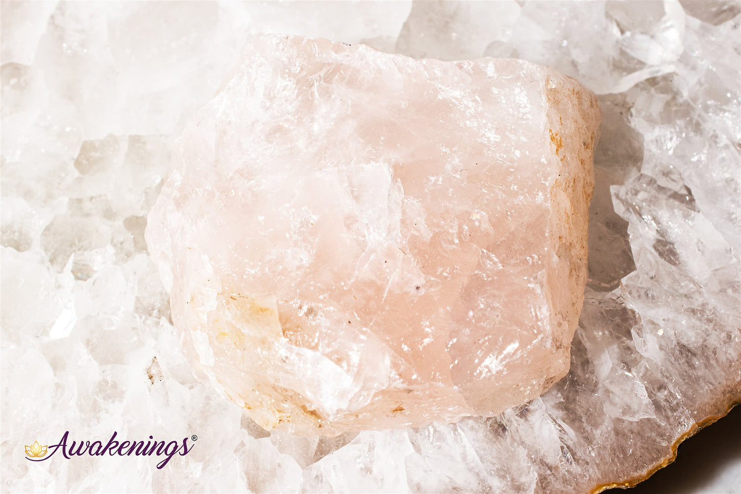 Rose Quartz Slab - 2"