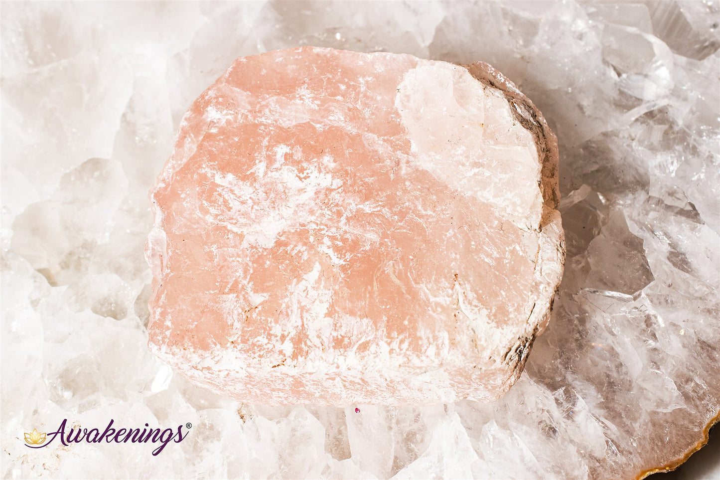 Rose Quartz Slab - 2"