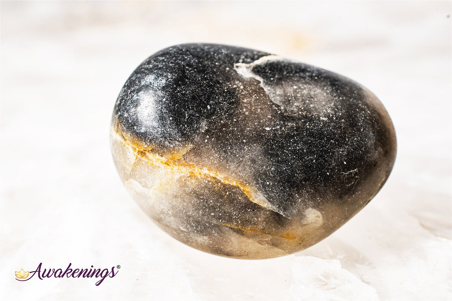 Tibetan Black Quartz - Tumbled