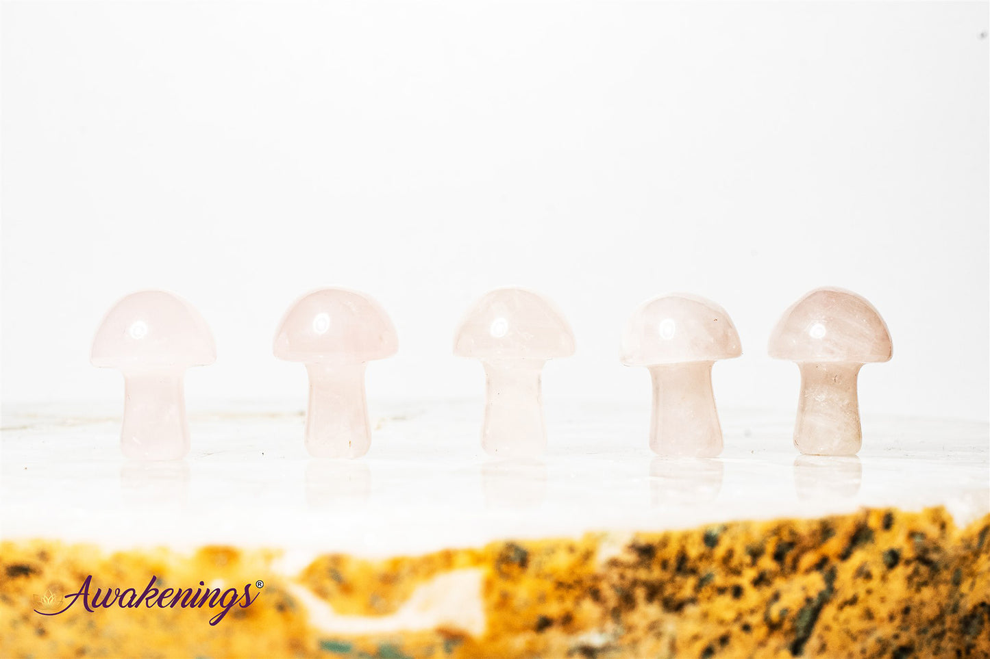 Rose Quartz Mushroom- Mini