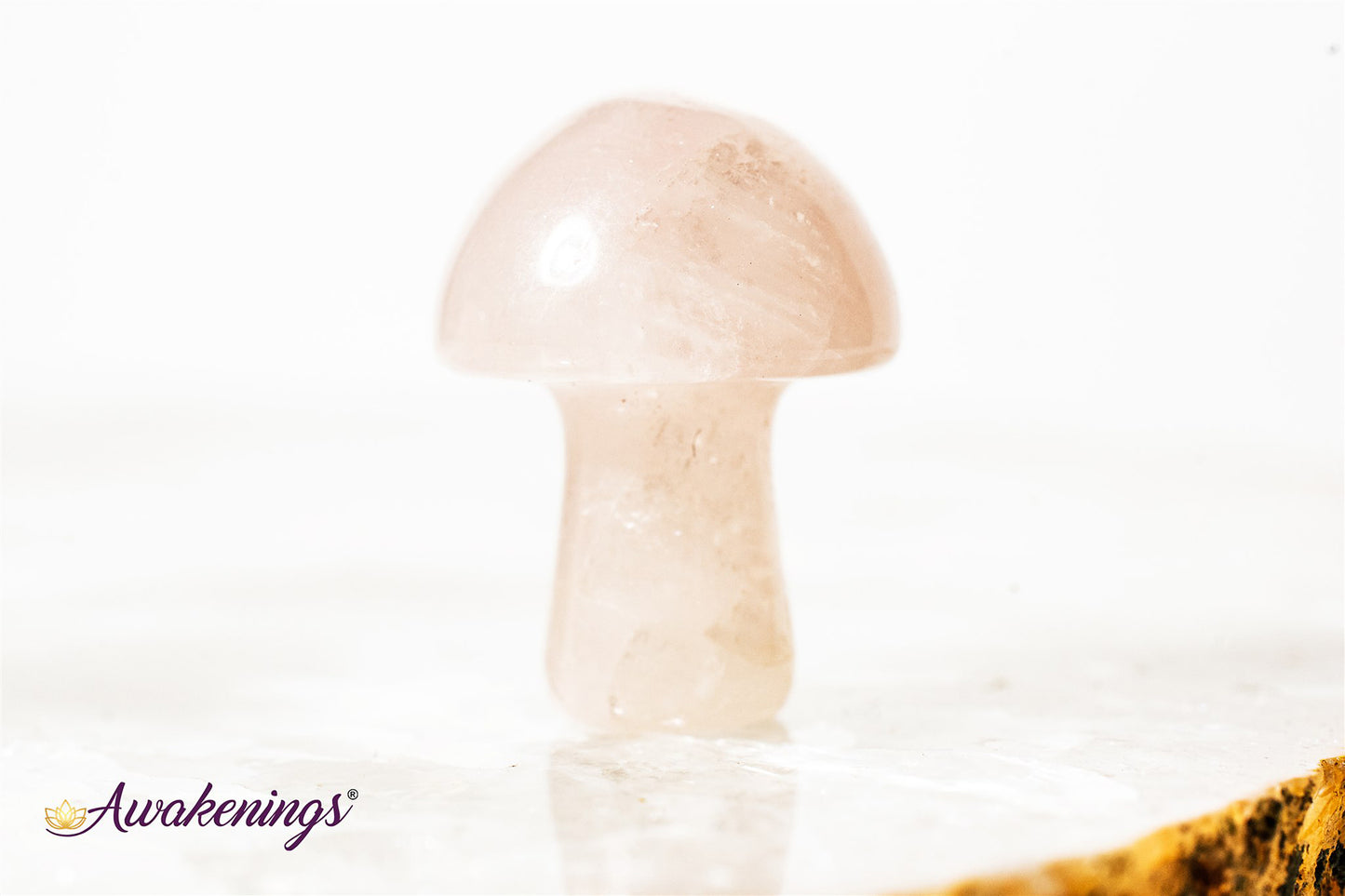 Rose Quartz Mushroom- Mini