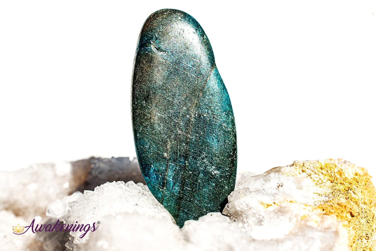 Blue Apatite - Tumbled